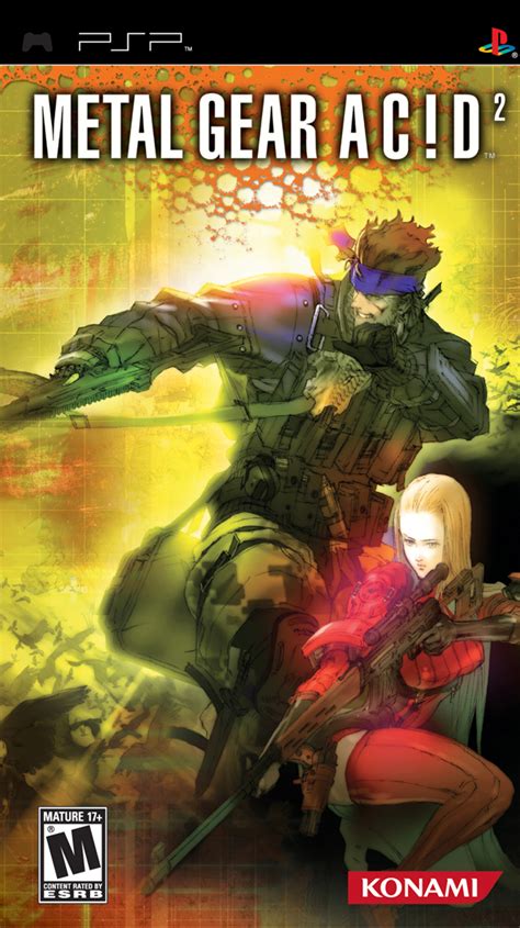 gamecube box art metal gear acid 2 png|Metal Gear Acid 2 Box Shots for Mobile .